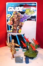 1983 GI JOE PAC RAT MISSILE LAUNCHER VEHICLE 100%+ OPERATOR 1993 DUKE ARAH cobra