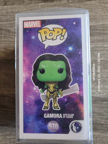 🔥💲 Funko Pop! Marvel Studios What If...? Gamora #970 W/ Protector 🔥💲 - Picture 5 of 5