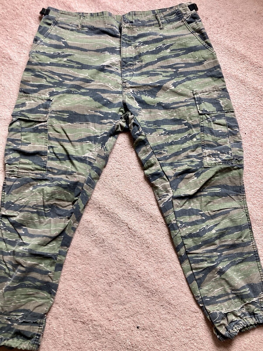 【HAVE A GOOD TIME 】Army Pants Vintage Tiger Camo Pants Military Pants Size 36 x 26 Vintage