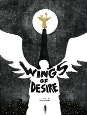Mondo Black Dragon Press Wings of Desire Poster Love Limited Edition Screenprint