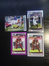 Brian Robinson Jr ROOKIE LOT Score SP 338 Purple Update Luminance Teal 224 