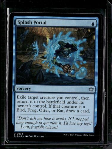 Spritzportal - 74 - Folie - BLB - NM - MTG Magic the Gathering