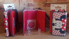 Portafoglio ragazza Disney grande Minnie, Nuovo con etichette