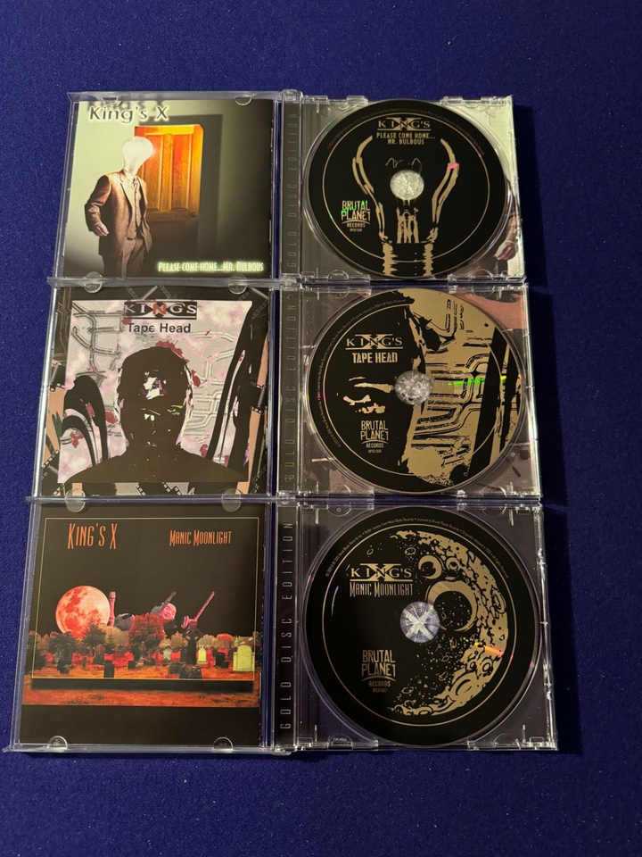 King's XTape Head, Mr. Bulbous, Manic Moonlight Gold Disc CD Bundle eBay