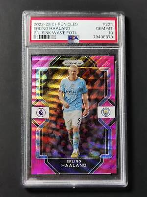 その他 haaland psa9 2022-23 Topps Match Attax UEFA ERLING HAALAND Black Edge