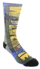 Bioworld Marvel X-Men Wolverine Crew Socks W/ Helicase Sock Ring