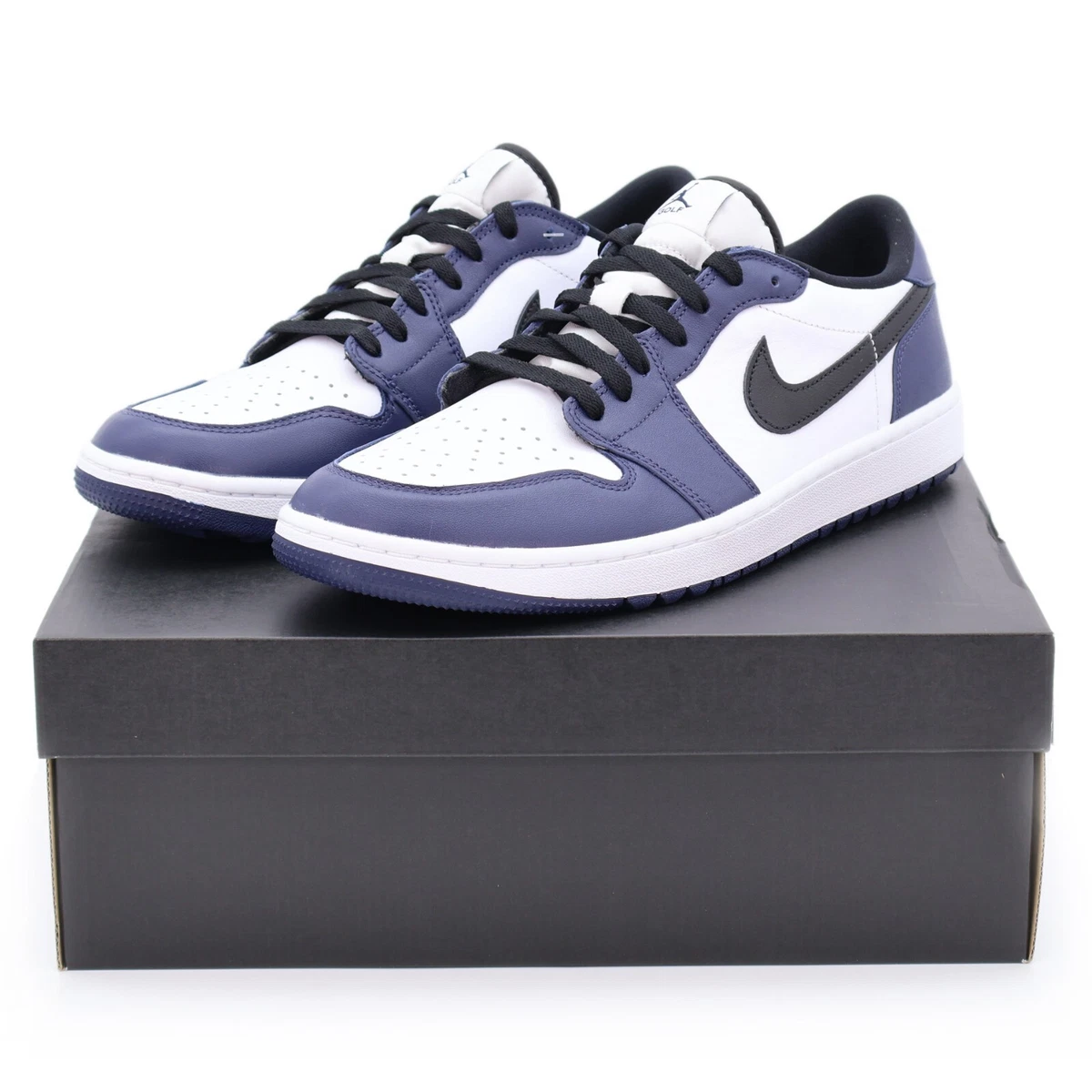 DD9315-104 Nike Air Jordan 1 Low Golf Midnight Navy Blue White