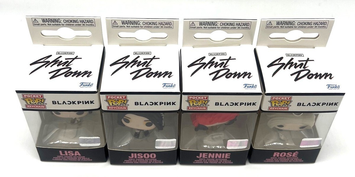 BLACKPINK Funko Keychain ブラックピンク　キーチェーン Funko Pop! Keychain: Blackpink Shutdown Bundled Lisa, Jennie