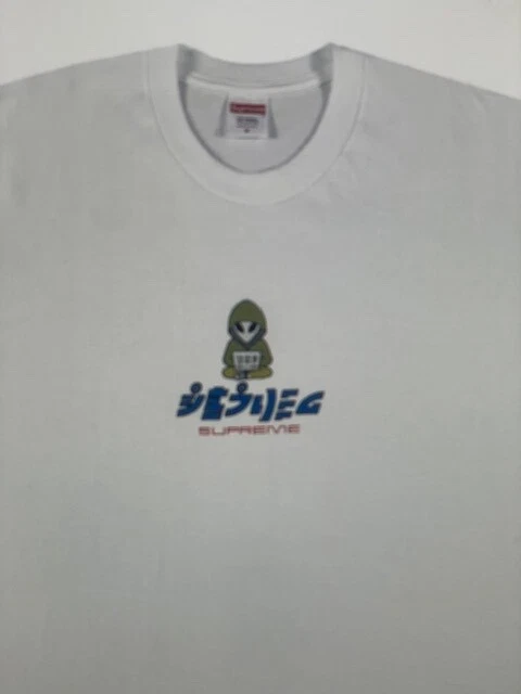 T shirt SUPREME TOP ALIEN T SHIRT blanc SS22 SEMAINE 8 AUTHENTIQUE taille XXL 2XL