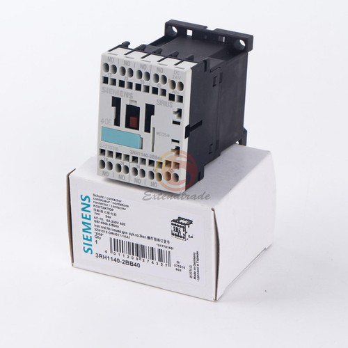 New In Box 1PC SIEMENS CONTACTOR 3RH1140-2BB40 - Picture 3 of 12