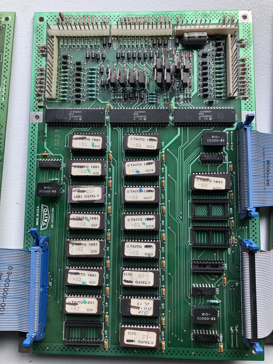 Arcade Taito Qix PCB Set- Original | eBay Arcade Taito Qix PCB Set- Original | eBay