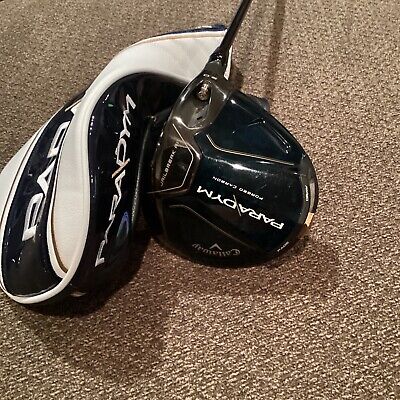 Callaway Paradigm Driver 9.0 RH Hzrdus Extra Stiff g Shaft Used