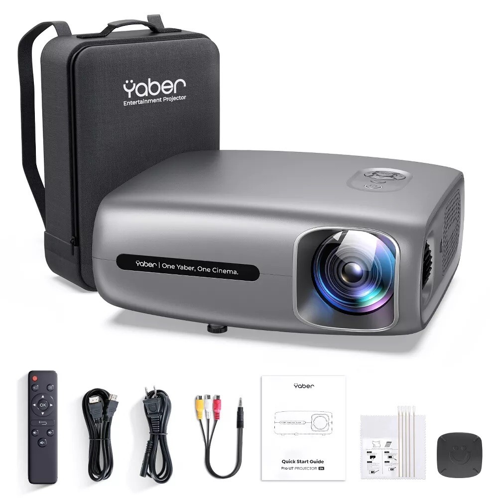 Yaber Proyector 本体 Amazon.com: [Sound by JBL & Seamless Autofocus] Yaber 1080P