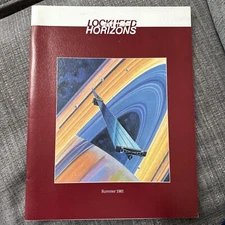 LOCKHEED HORIZONS Summer 1981 Quarterly Publication MAGAZINE Rare