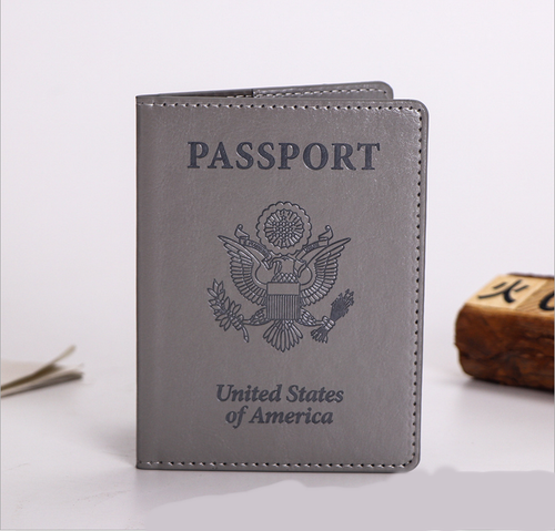PU Passport Vaccine Card Passport Holder Travel Wallet Blocking Case Cover US - 第 16/22 張圖片