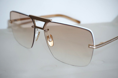 NEW  AUTHENTIC SAMA  BRAVADO GOLD/PRL  SUNGLASSES