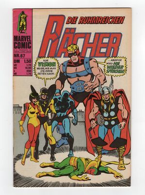1969 MARVEL AVENGERS #68 & TALES OF SUSPENSE #62 ORIGIN OF MANDARIN RARE GERMAN