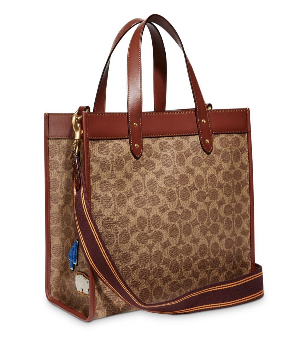 Coach Multi Patch Signature Monogram Women's Tote for sale