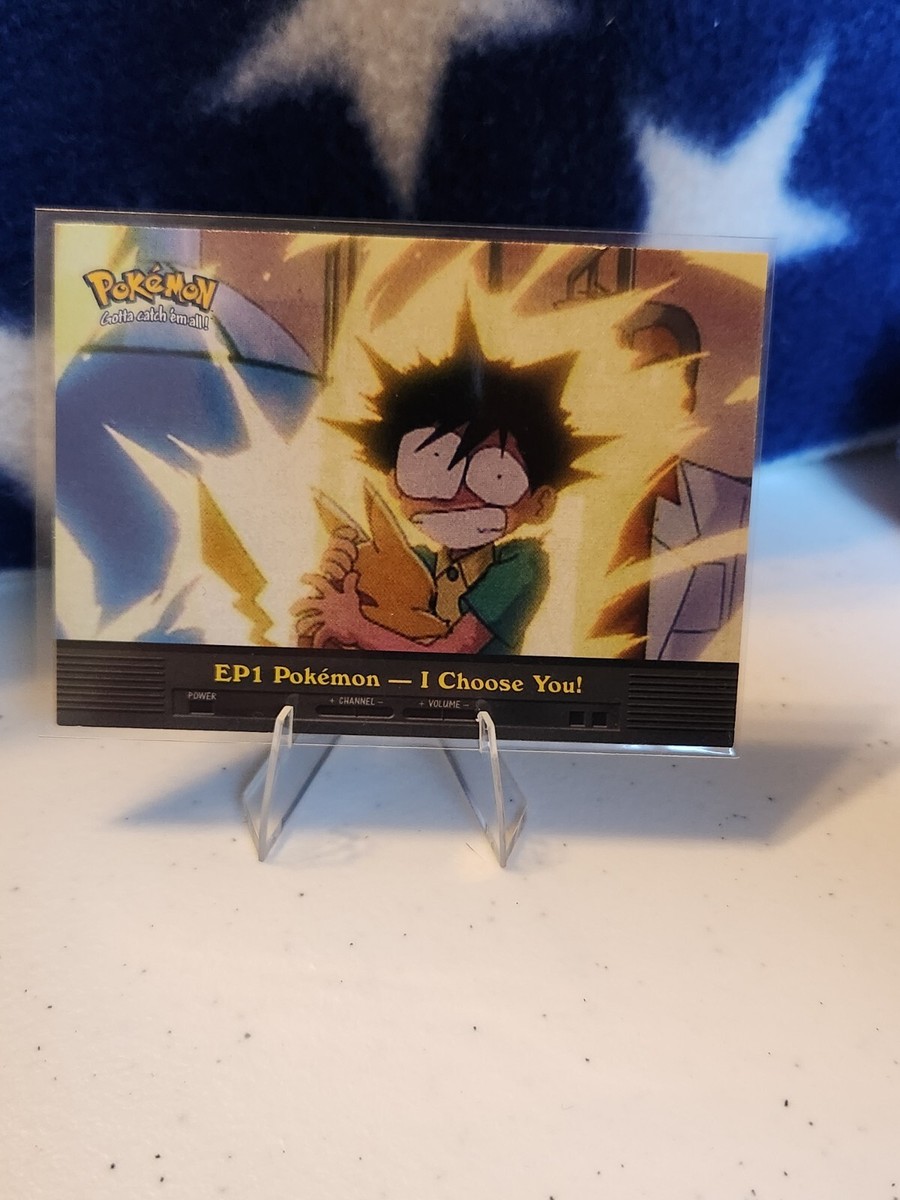 2000 Topps Pokemon TV Animation Edition Series 2 EP1 - I CHOOSE YOU!