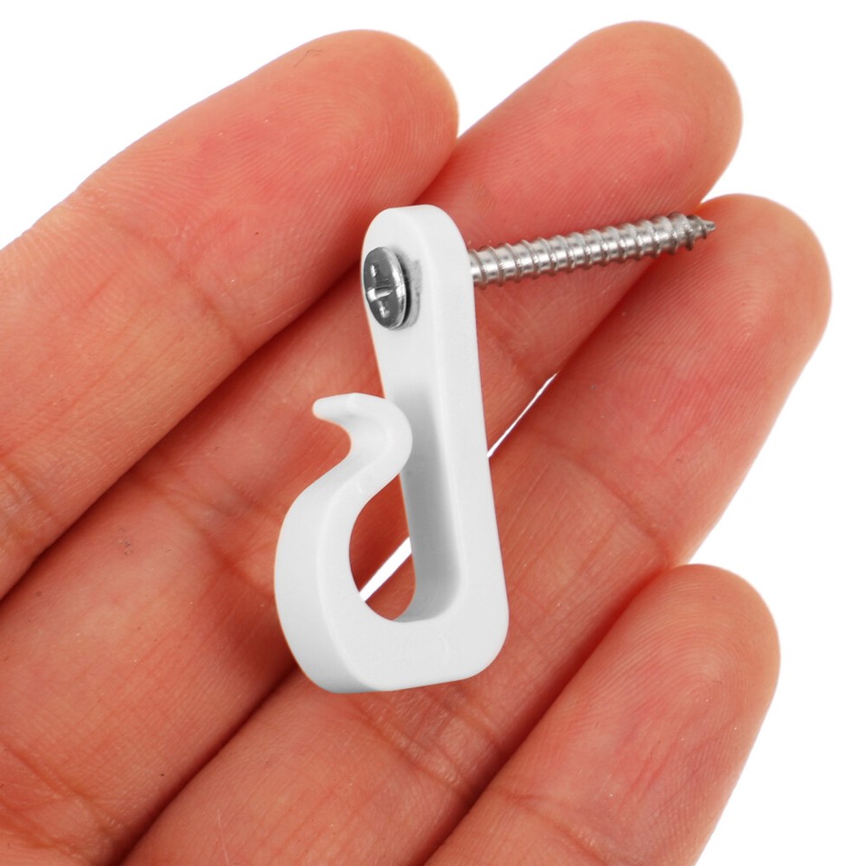 20 Sets Christmas Light Clips Outdoor Hooks Hanging Lights Rope eBay