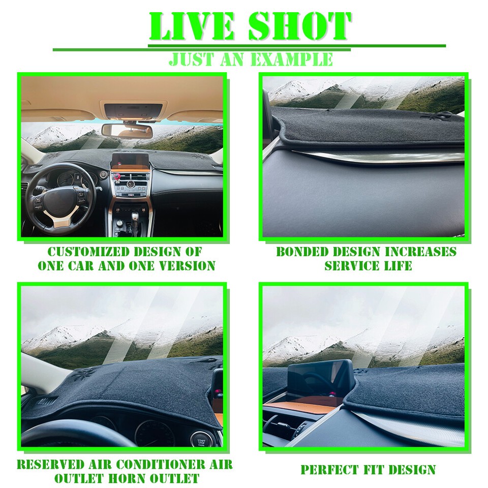 For Toyota Tundra 20142021 Dash Cover Dashboard Mat Car Interior Pad