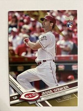 2017 Topps Update Gold Rookie Card JESSE WINKER Reds #US271 /2017 RC. rookie card picture