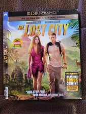 4K HD SLIPCOVER ONLY / THE LOST CITY/NO MOVIE /NOTHING ELSE INCLUDED