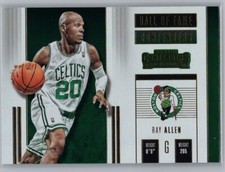 2017-18 Panini Contenders - Hall of Fame Contenders Ray Allen #20