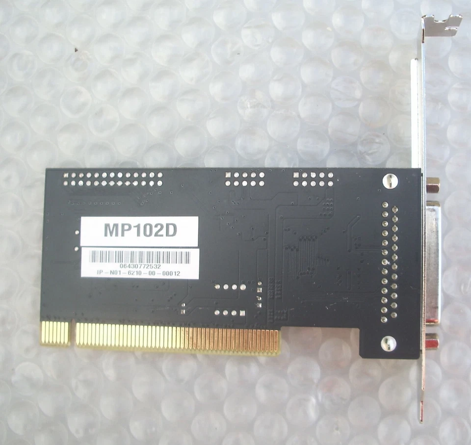 PORTA PCI PARALLELA LPT - ST LAB I-112 PCI 1P PRINTER CARD - Immagine 3 di 4
