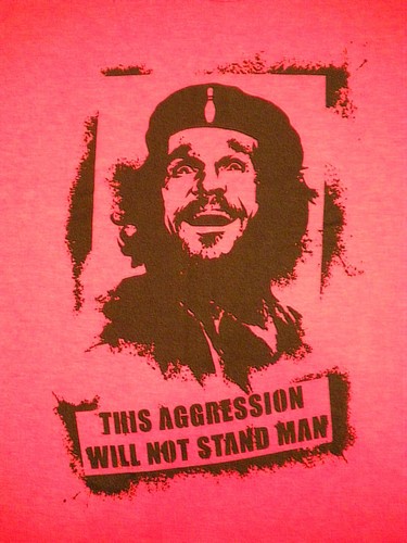 THE BIG LEBOWSKI Movie T-SHIRT This Aggression THE DUDE Che Guevara Artwork NEW - Bild 6 von 6