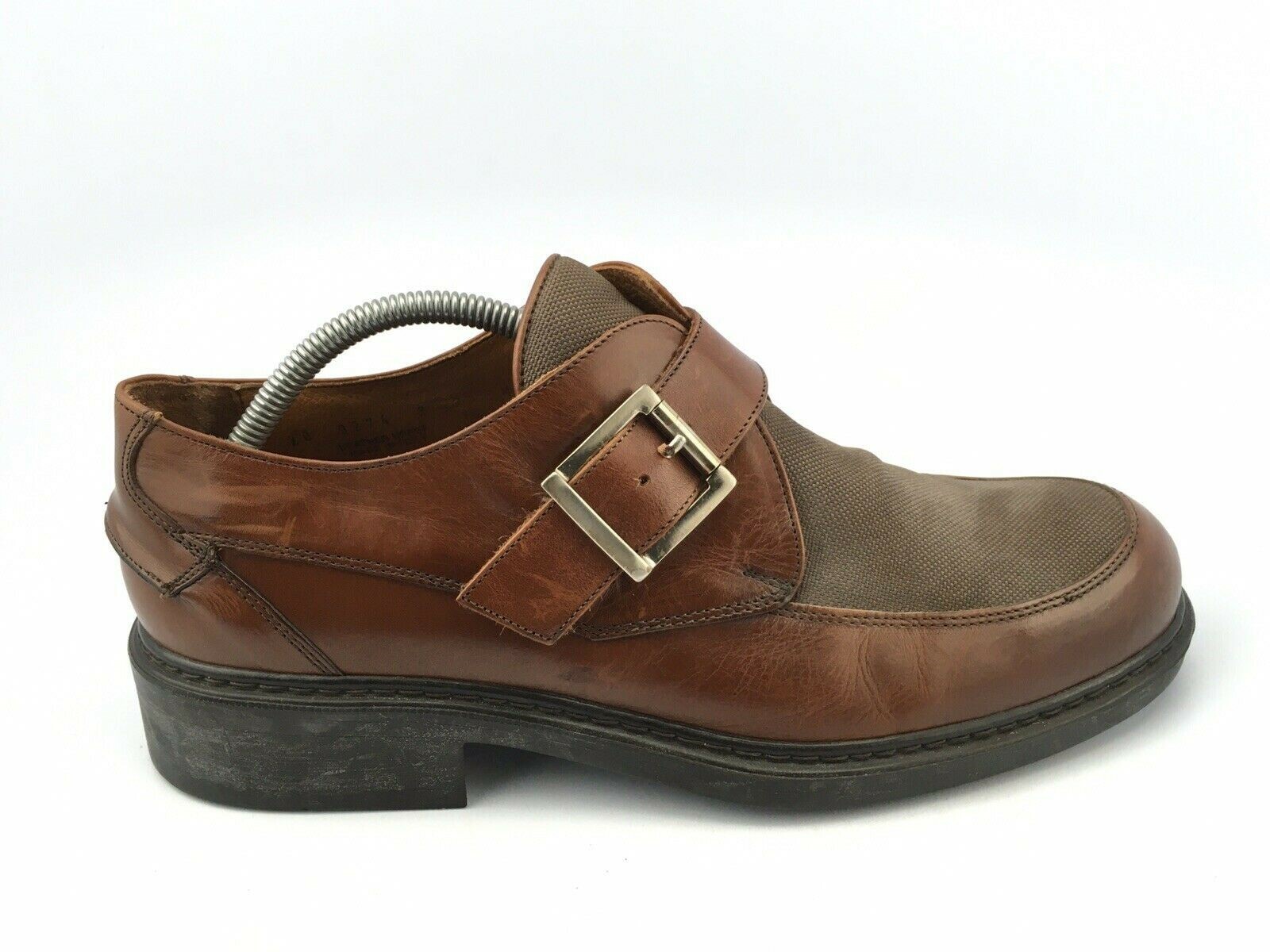 Johnston and Murphy Brown Leather Passport Monk S… - image 3