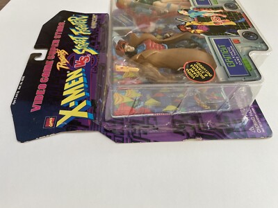 1998 Toy Biz X-Men vs Street Fighter GAMBIT vs CAMMY Video Game
