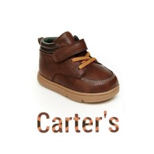    Carter's   Brown Ankle Boots 3T Baby Infant Toddler "Every Step Nixon"