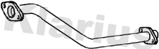 Klarius centre pipe fits Nissan qashqai 1.5dci 06-13 DN660L