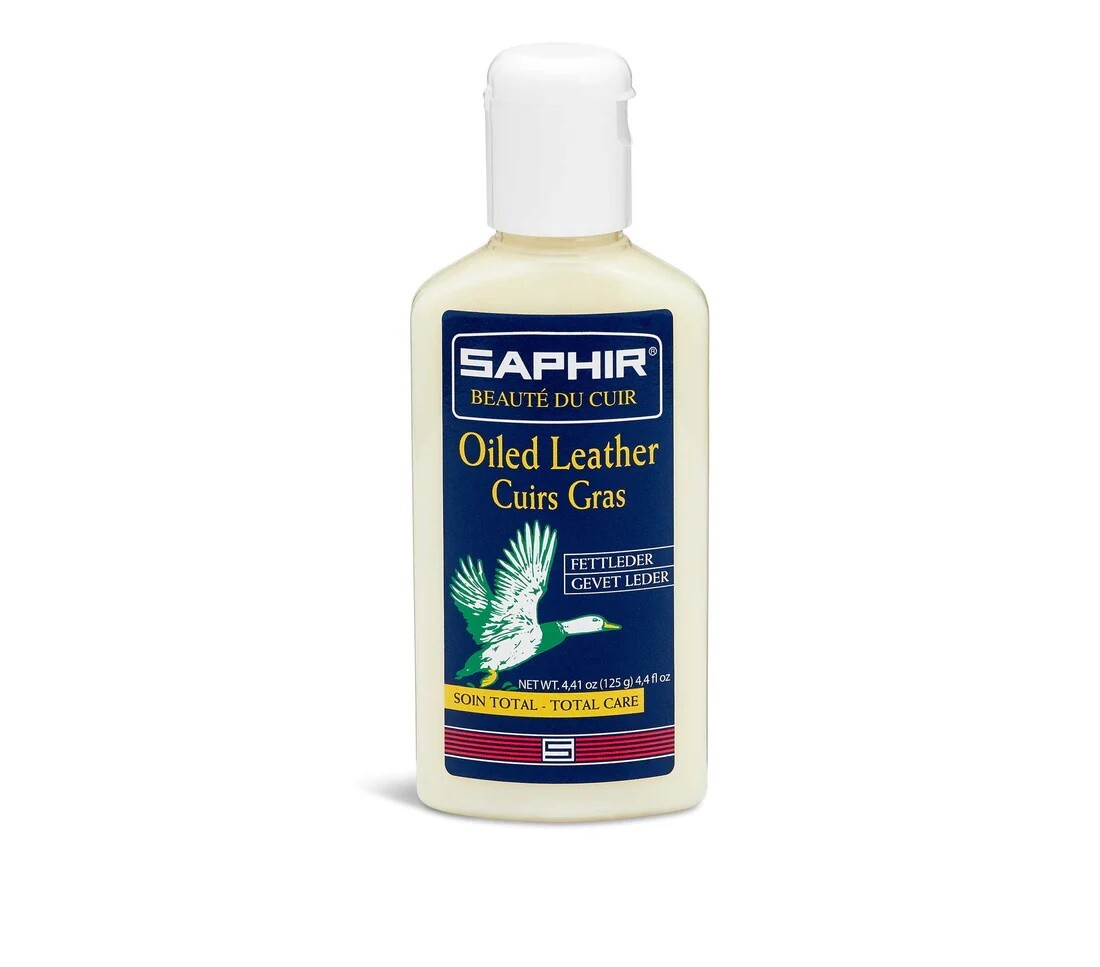 Saphir Beaute Du Cuir Oiled Greasy Leather Cream Nourish Protect Repair Neutral
