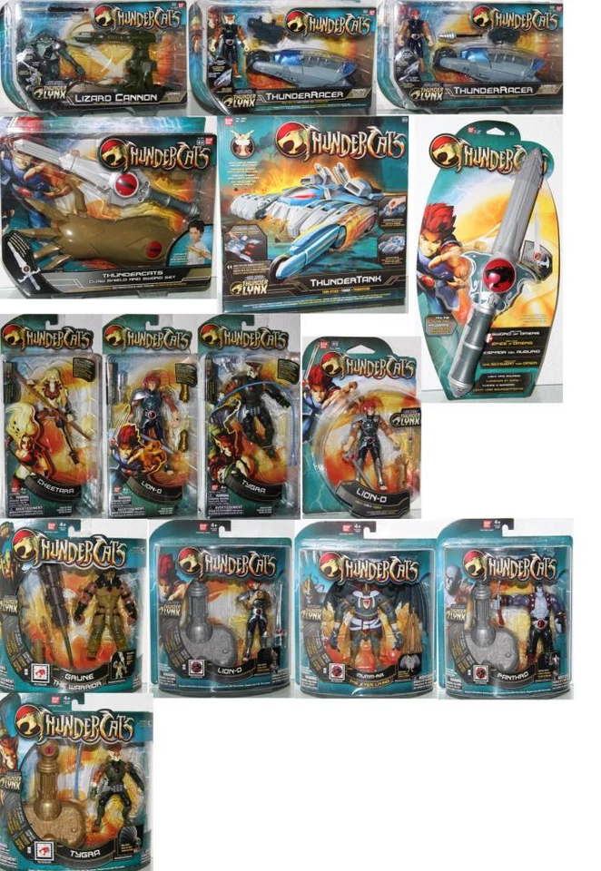 THUNDERCATS Figur-Thunder Lynx-Bandai NEU & OVP- AUSWAHL: