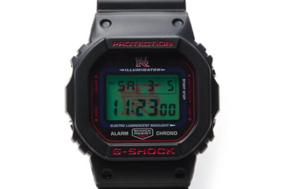 Casio Men's G-SHOCK DW-5600 Nissan GT-R Collaboration Watch