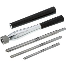 T28969 5-Pc. Collet Woodturning Gouge Chisel Set with Aluminum Handles
