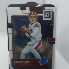 2022 Panini Donruss Optic Rated Rookie Brock Purdy #277 49ers Football