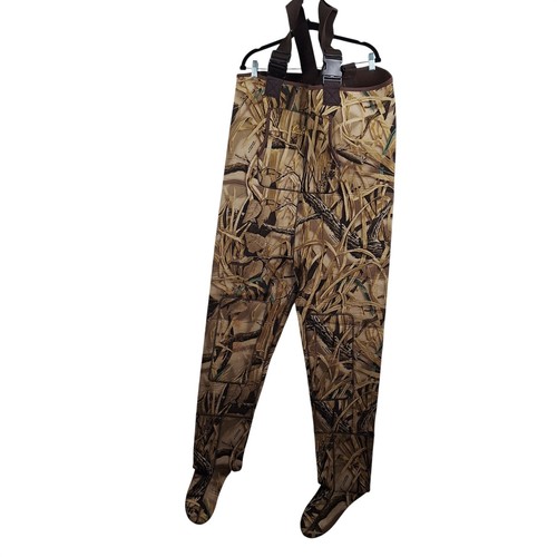 Cabelas Advantage Wetlands Camo Stockingfoot Hunting Waders Mens XLR 81-0770