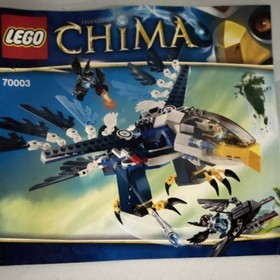 LEGO Legends of Chima 70003 Eris' Eagle Interceptor Complete Set with Manuals