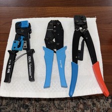 Lot of 3 Network Crimp Tools.