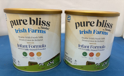 2 New Cans Similac Pure Bliss Infant Formula Exp 12/26 24.7oz each