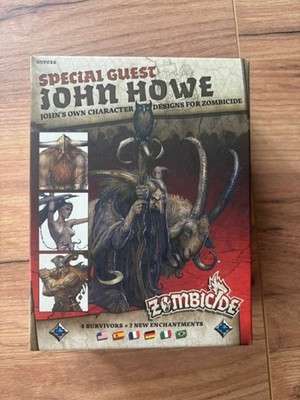 Zombicide Green Horde Special Guest Box JOHN HOWE  Kickstarter DE