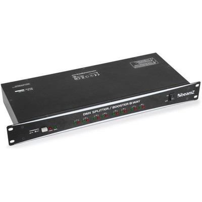 BeamZ DMX Splitter / Booster 8-way