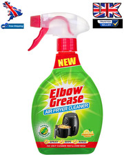 Elbow Grease Air Fryer Cleaner Spray 500ml – Lemon Fresh, Removes Dirt & Grease 5.98 per litre