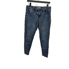 Wit  Wisdom Ab-solution Skinny Jeans Dark Wash Petite 10P Denim Blue Pants