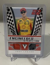 2018 Victory Lane Engineered to Perfection Materials #13 Joey Logano /399 Racing
