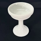 Vintage Westmoreland Milk Glass Pedestal Fairy Lamp Base BOTTOM ONLY