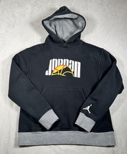 Nike Air Jordan Sport DNA HBR Black Fleece Pullover Hoodie Men's M DC9639-010